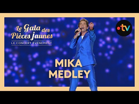 Mika - Medley (C’est la vie, Boum boum boum, Elle me dit…) live au Gala des Pièces Jaunes 2026