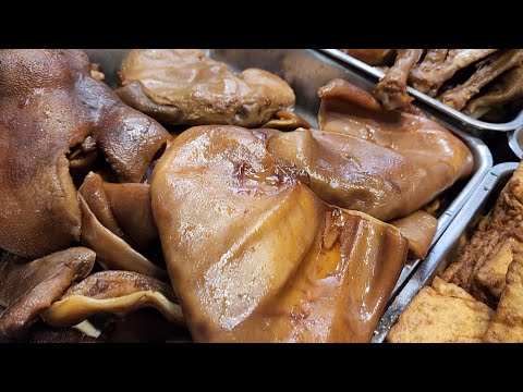 永隆潮州#滷水鵝 #香港美食入味#豬大腸 #豬舌 味滷水#牛肚 #豬頭肉,爽脆#豬耳,肥美#滷水鵝,#滷水鵝 豬腩肉 鵝腎 #長沙灣 #永隆正宗潮州滷水 #旅游 #Hongkong