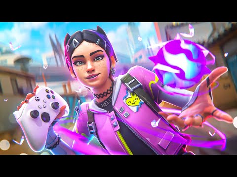 This Is How a Girl Dominates on Valorant Console