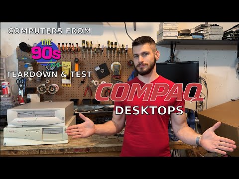 '90s Compaq Desktops! Teardown and Test