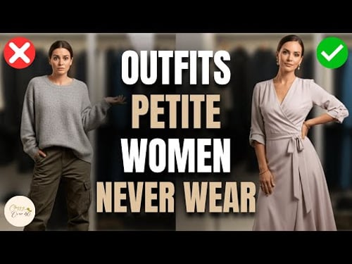 STOP Wearing These 8 OUTFIT Mistakes If You're PETITE