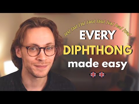 How to Pronounce ALL British RP Diphthongs - Speak English Clearly