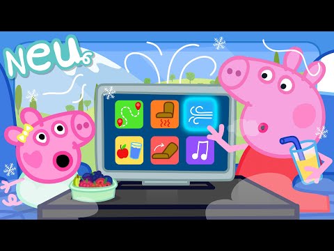 Peppa-Wutz-Geschichten 🚝 Der schicke Zug 🌬️ Videos für Kinder