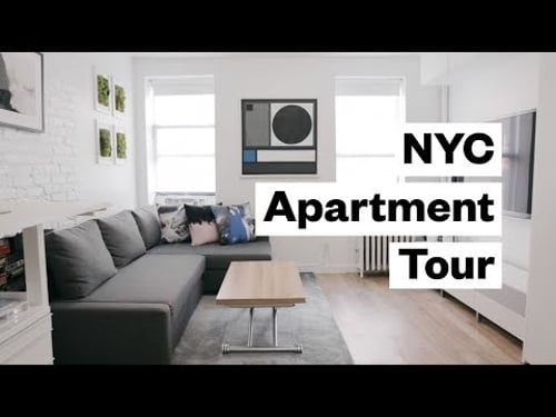 Apartment Tour! 300 sq. foot studio in NYC