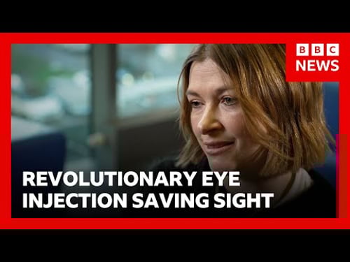 Revolutionary eye injection saved my sight, says first-ever patient | BBC News
