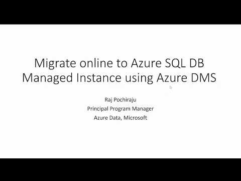 Migrate online to Azure SQL Database Managed Instance using Azure DMS