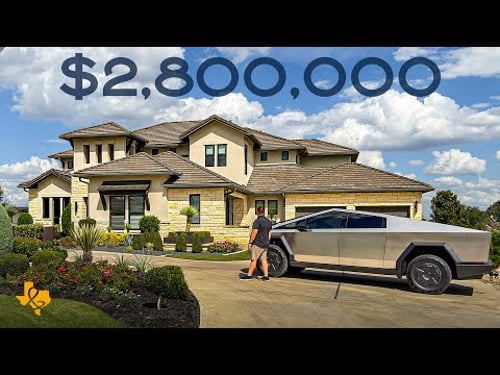 How is this a Production MODEL HOME in the TEXAS Hill Country?