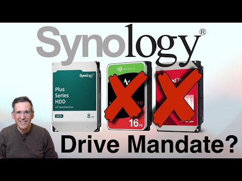 New Synology Plus Series NAS Requires Synology Drives..