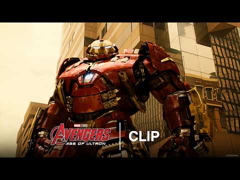 Hulkbuster VS Hulk Fight | Avengers: Age of Ultron | Official Clip