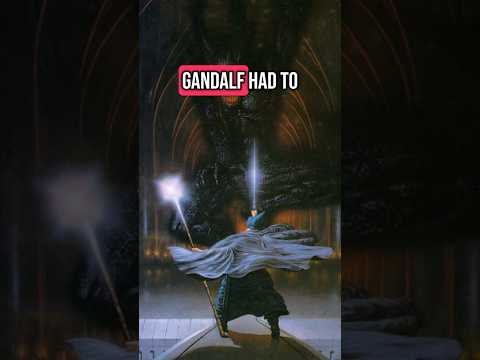 Gandalf’s secret power was never meant to be unleashed. But why? #Gandalf #LOTR #TolkienExplained