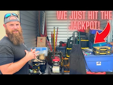 I saw ONE item and went ALL IN! Abandoned storage unit WORTH THOUSANDS!