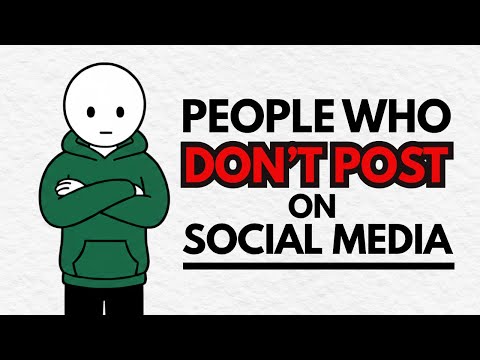 Psychology of People Who Don't Post their Photos on Social Media