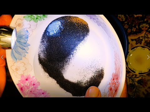 Gold Prospecting in River and Streams / Method of Separating Gold from Magnet Powder and Soil