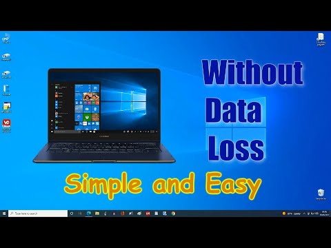 How to Install Windows 10 on PC Without Data Loss and Save the Microsoft license /Simple and Easy