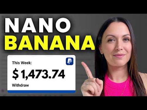 The SIMPLEST One Person Business in 2026 | Nano Banana Full Tutorial | AI Online Business