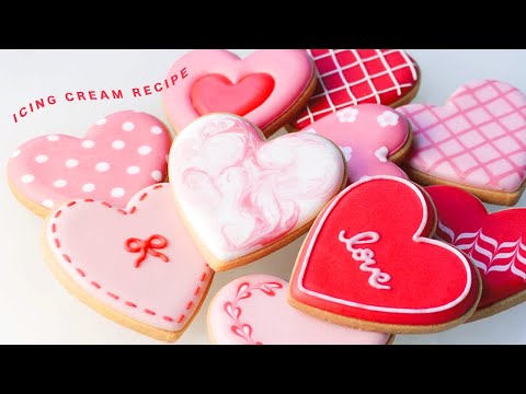Icing Cream Recipe for Beginners|10 Easy Decoration Ideas with Royal icing