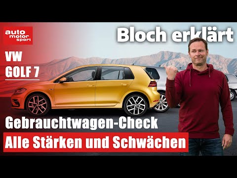 Used Golf 7: THESE are the strengths and weaknesses! Bloch explains #192 | auto motor sport