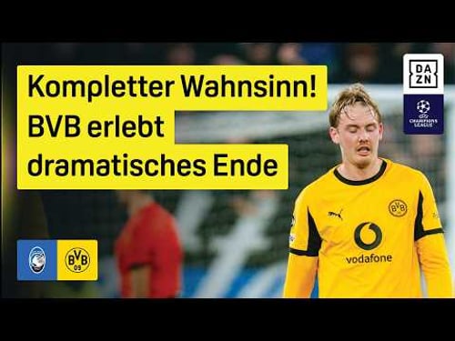 Atalanta Bergamo - Borussia Dortmund | Playoffs | UEFA Champions League | DAZN Highlights