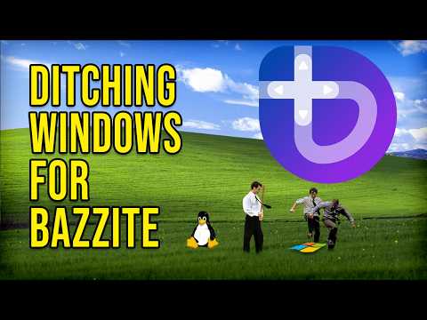 Day 1: Ditching Windows for Linux Gaming - Installing Bazzite