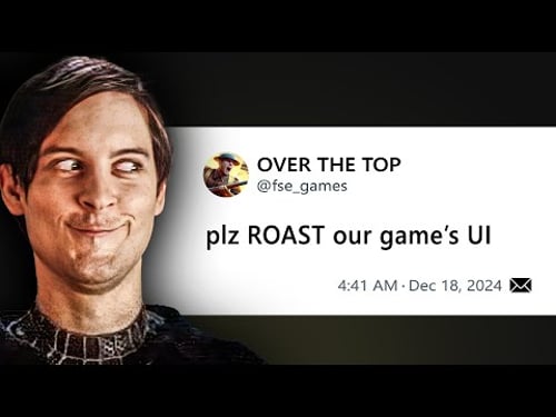 An indie dev asked me to DESTROY his game's UI, so I remade it