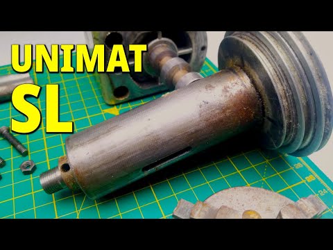 Disassembling and Cleaning the Tailstock and Spindle of the Emco Unimat SL Lathe