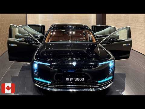 Huawei Maextro S800: The Most Advanced Luxury Car Ever Made? (Canada Gets It First!)