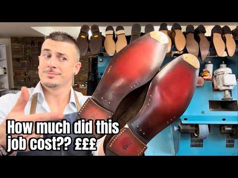 Carmina Tassel Loafer Full Shoe Restoration - Plus Customer Reaction!