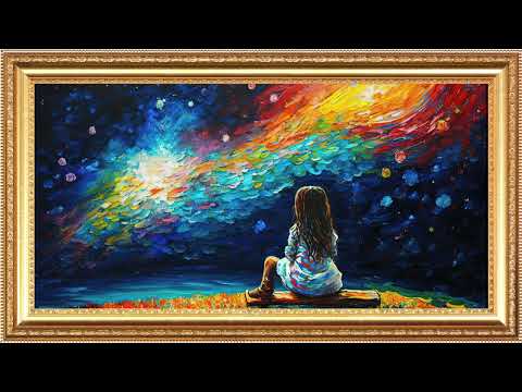 Lost in the Cosmic Colors 4K | Frame TV Art Screen Saver | Frame Studio 4K