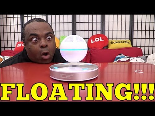 A FLOATING SPEAKER! OMG...