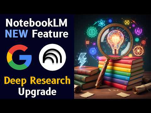 NEW NotebookLM Feature: Deep Research π How & Why It Works Better π