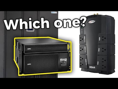 Choosing a UPS (Uninterruptible Power Supply)