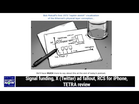 Ethernet Turned 50 - Signal funding, X (Twitter) ad fallout, RCS for iPhone, TETRA review