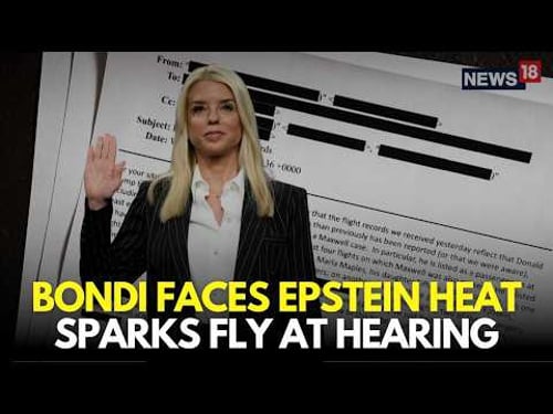 LIVE | Pam Bondi Reveals A SHOCKING TRUTH Regarding Epstein Files | Trump Epstein Files | N18G