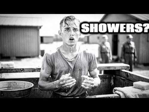 Hot Water, Soap, and Towels? — German POWs Were Shocked by American Showers