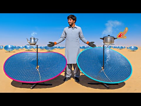 Parabolic Solar Cooker Manufacturing Complete Process|| Clean Green Profitable & free Energy Project