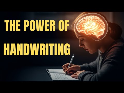 Handwriting Rewires Your Brain for Intelligence | Neuroscience Explains