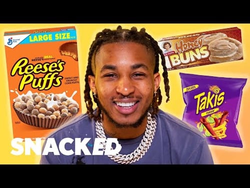 DDG Breaks Down His Favorite Snacks | Snacked