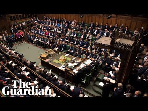 MPs debate Theresa May's Brexit withdrawal agreement ahead of vote – watch live