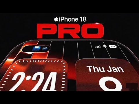 Insane iPhone 18 pro max design revealed 👀