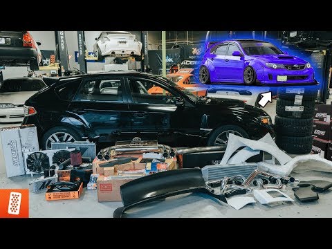 Building the ULTIMATE 2008 Subaru WRX STI Hatchback - Part 1