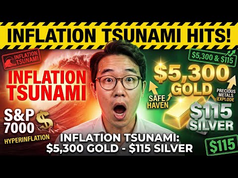 $5,300 GOLD & $115 SILVER: The "Inflation Tsunami" Just Hit! (S&P 7000)