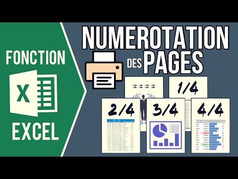EXCEL - NUMBERING THE PAGES OF A WORKBOOK (Numbering on a sheet or on the entire workbook)