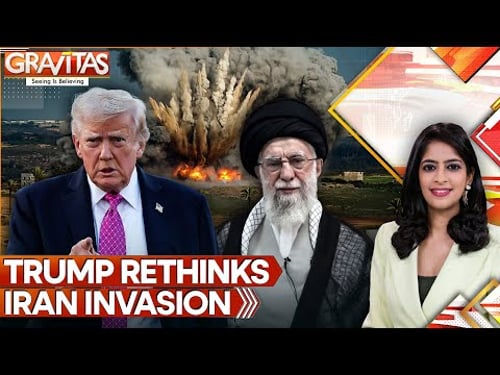 Iran-US Tensions: Trump Retreats From Iran Invasion as Arabs Fear Tehran Missiles | GRAVITAS
