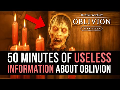 70 Secret Features Oblivion Remastered Never Tells You About | Easter Eggs & Hidden Secrets