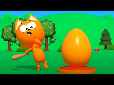 Коте Геймз - Живые разноцветные яйца - Все новые серии! - Мультики для детей