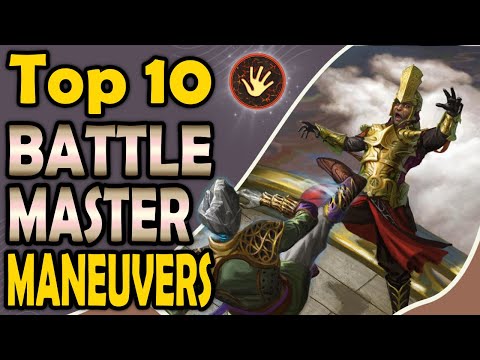 Top 10 Battle Master Maneuvers for Fighters in DnD 5e