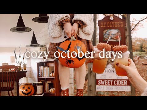 OCTOBER DAY IN MY LIFE ๐ decorating for halloween, trip to the pumpkin patch, cozy fall vlog