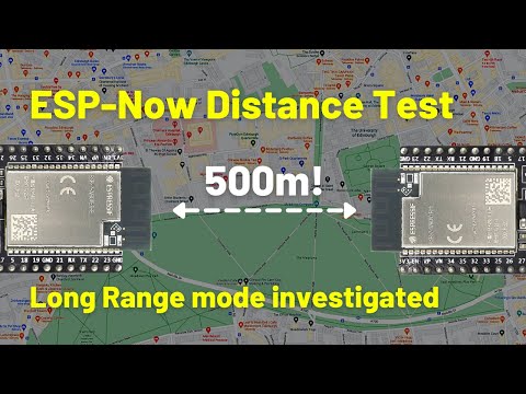 ESP-Now Range Test: Real-World Results for ESP32 Devices!