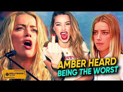 Amber Heard Full of Hatred And Worst Moments
