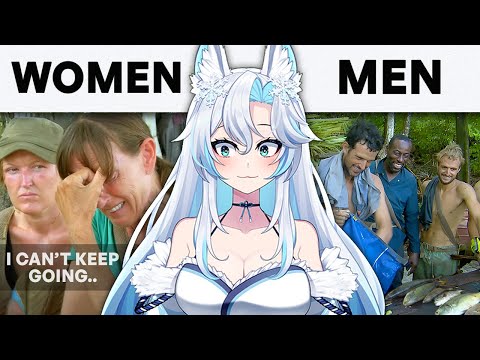 "We Don't Need Men!" WOMEN BREAKDOWN IN SURVIVAL COMPETITION ON AN ISLAND😭